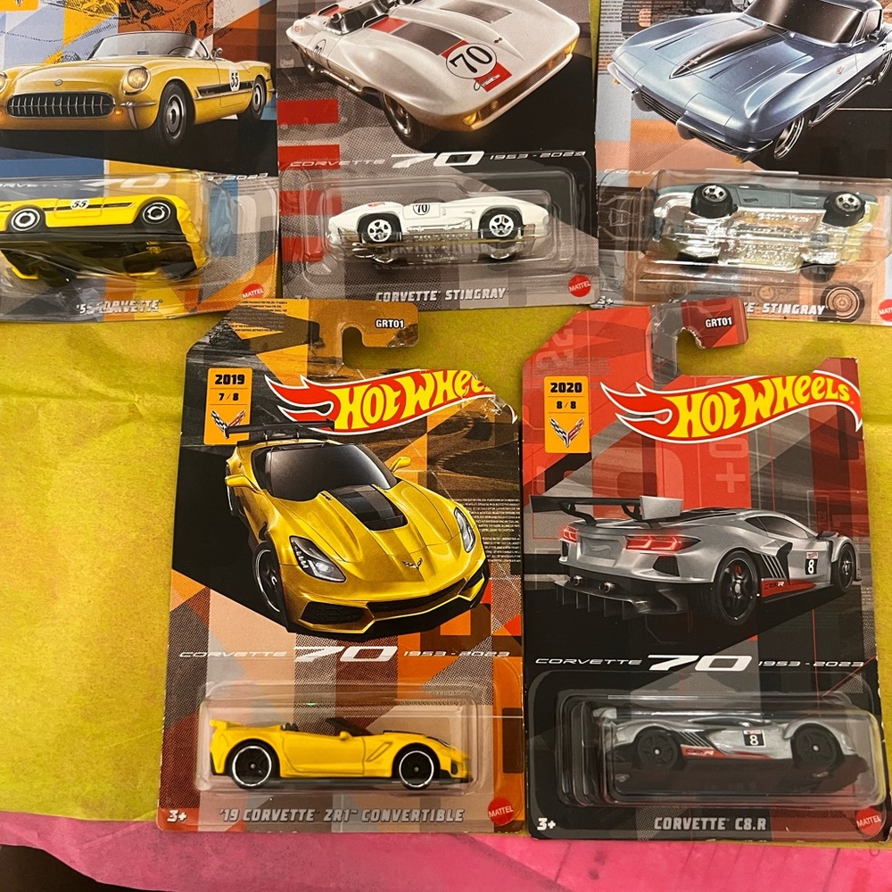 Hot Wheels Corvette Racing Set - $45 for all 5